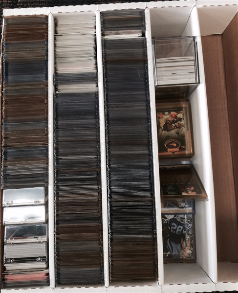Bulk Lot of Mostly Football Cards from 1980s – Mid 2000s